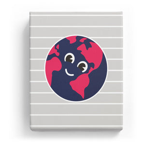 Earth with a Face (Mirror Image)