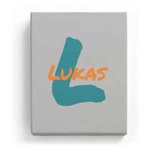 Lukas Overlaid on L - Artistic