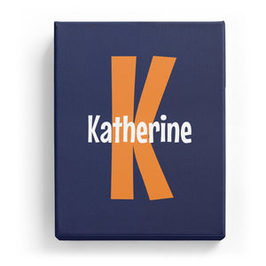 Katherine Overlaid on K - Cartoony