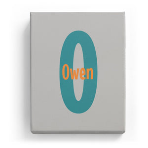 Owen Overlaid on O - Cartoony