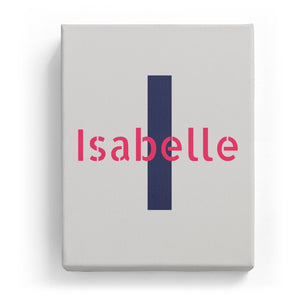Isabelle Overlaid on I - Stylistic
