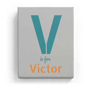 V is for Victor - Stylistic