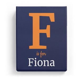 F is for Fiona - Classic