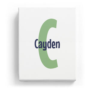 Cayden Overlaid on C - Cartoony