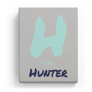 H is for Hunter - Artistic