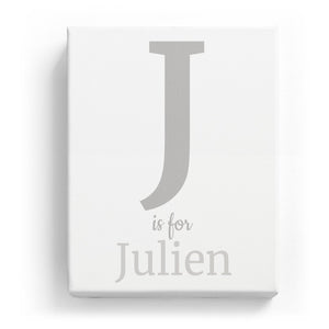 J is for Julien - Classic