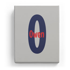 Owen Overlaid on O - Cartoony