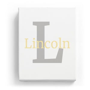 Lincoln Overlaid on L - Classic