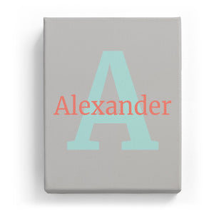 Alexander Overlaid on A - Classic