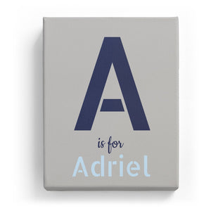 A is for Adriel - Stylistic