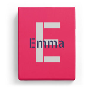 Emma Overlaid on E - Stylistic