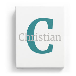Christian Overlaid on C - Classic