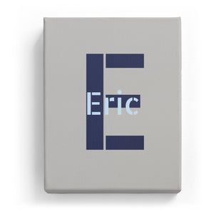 Eric Overlaid on E - Stylistic