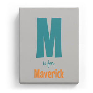 M is for Maverick - Cartoony