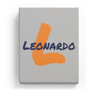 Leonardo Overlaid on L - Artistic