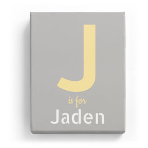 J is for Jaden - Stylistic