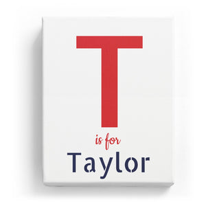 T is for Taylor - Stylistic
