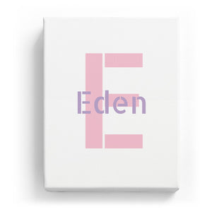 Eden Overlaid on E - Stylistic