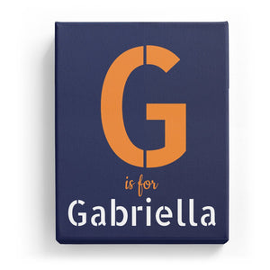 G is for Gabriella - Stylistic