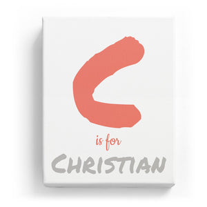 C is for Christian - Artistic