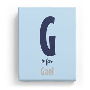 G is for Gael - Cartoony