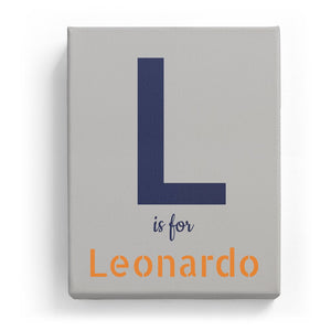 L is for Leonardo - Stylistic