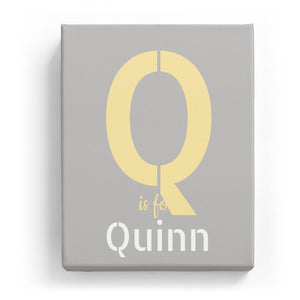 Q is for Quinn - Stylistic