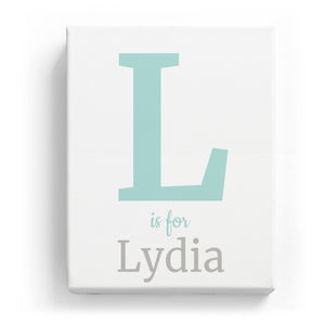 L is for Lydia - Classic