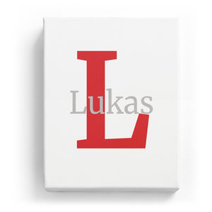 Lukas Overlaid on L - Classic