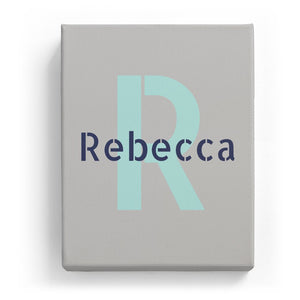 Rebecca Overlaid on R - Stylistic