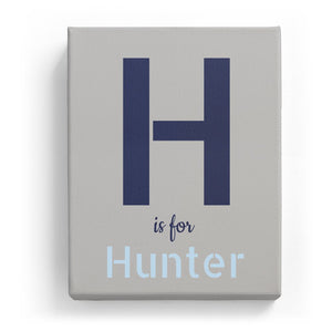 H is for Hunter - Stylistic