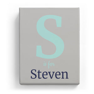 S is for Steven - Classic