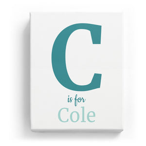 C is for Cole - Classic