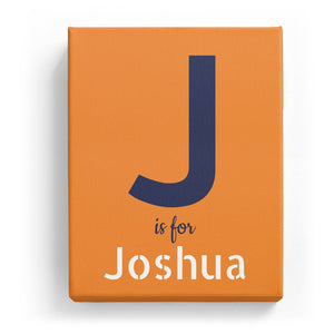 J is for Joshua - Stylistic