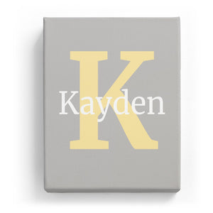 Kayden Overlaid on K - Classic
