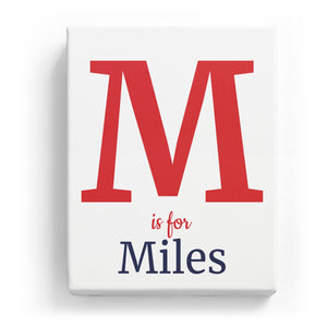 M is for Miles - Classic