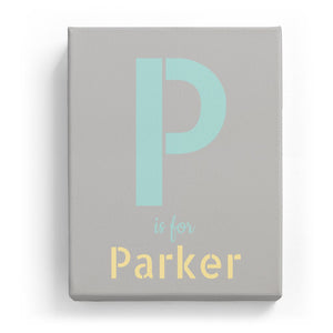 P is for Parker - Stylistic