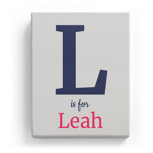 L is for Leah - Classic