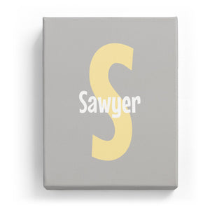 Sawyer Overlaid on S - Cartoony