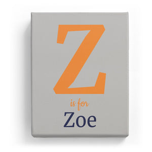 Z is for Zoe - Classic