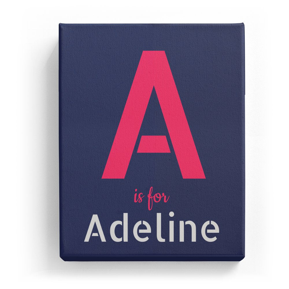 Adeline's Personalized Canvas Art