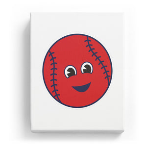 Baseball with a Face - No Background