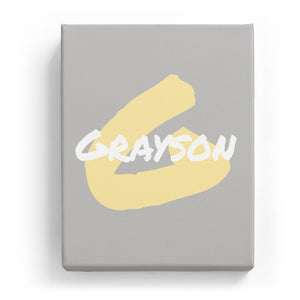 Grayson Overlaid on G - Artistic