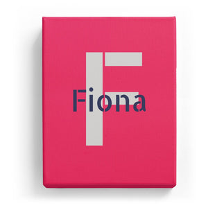 Fiona Overlaid on F - Stylistic