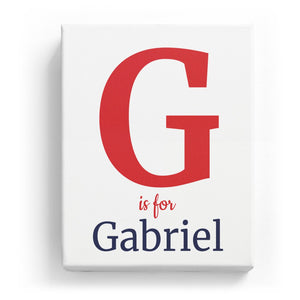 G is for Gabriel - Classic