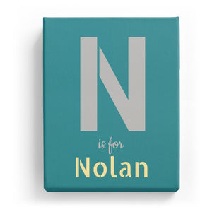 N is for Nolan - Stylistic