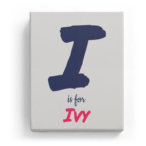 I is for Ivy - Artistic