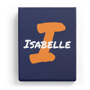 Isabelle Overlaid on I - Artistic