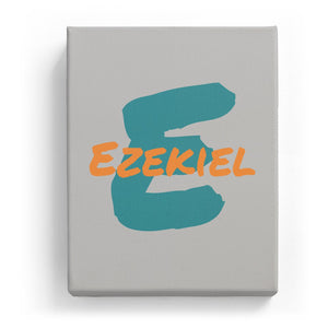 Ezekiel Overlaid on E - Artistic