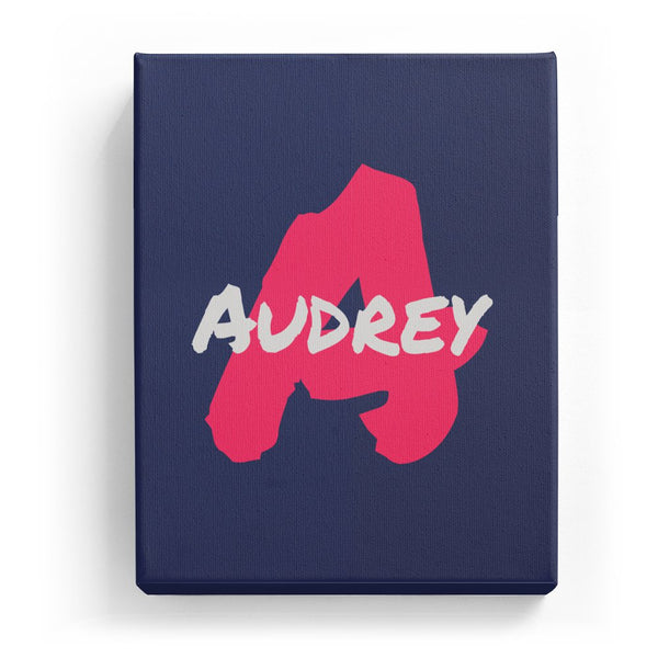 Audrey Overlaid on A - Artistic